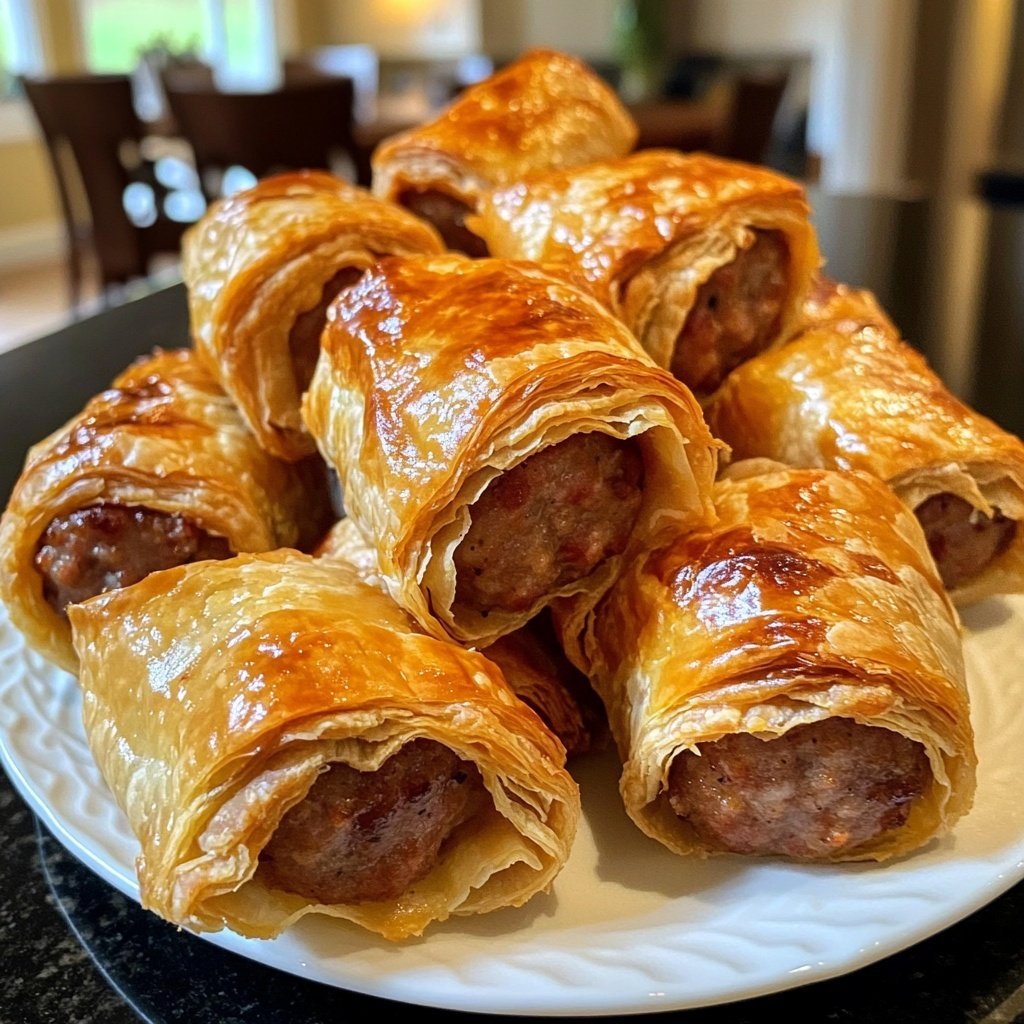 Kilted Sausage Bites