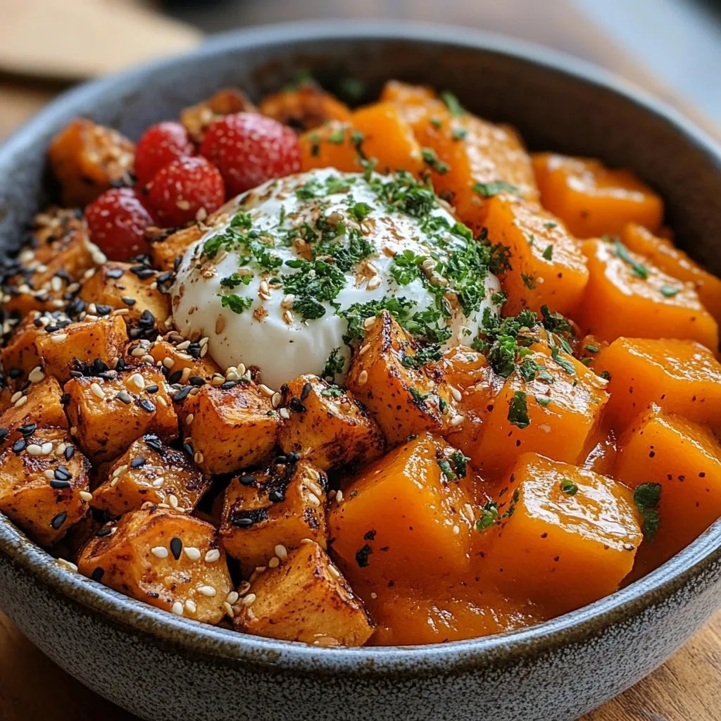 Tasty Sweet Potato Breakfast Bowl: An Incredible 5-Ingredient Delight