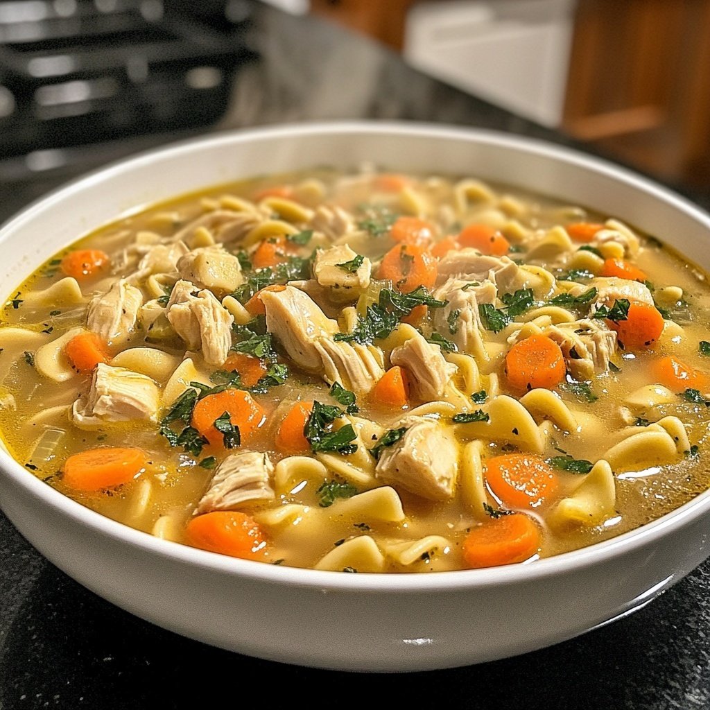 Ultimate Healing Chicken Noodle Soup