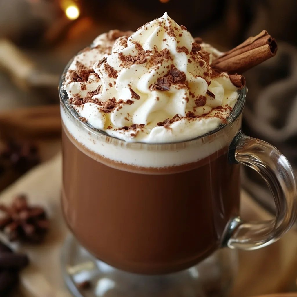 Winter Spiced Hot Chocolate