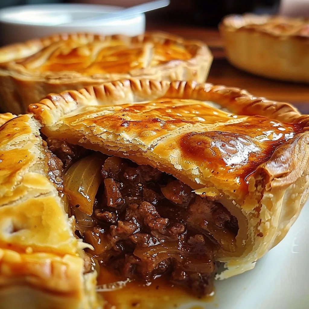 Delicious Mince Beef and Onion Pies