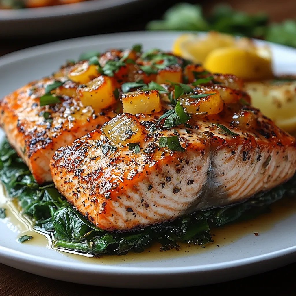 Blackened Salmon Stuffed with Spinach: An Incredible Ultimate Recipe