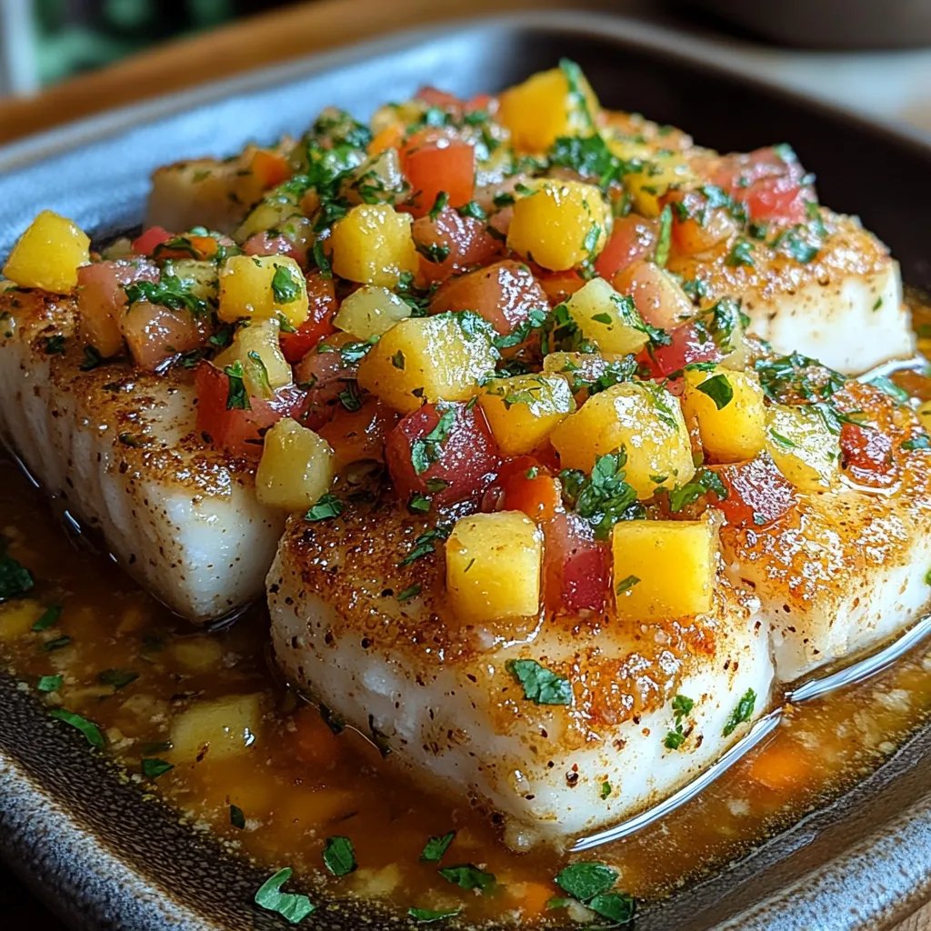 Coconut Crusted Fish with Mango Salsa: An Amazing Ultimate Recipe