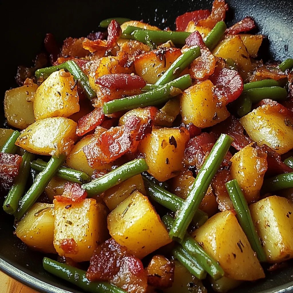 Country Ranch Green Beans & Potatoes w/ Bacon: An Incredible Ultimate Recipe to Try