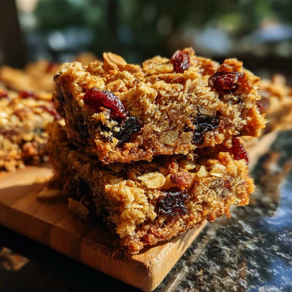 Everything Oatmeal Bake Bars for Week