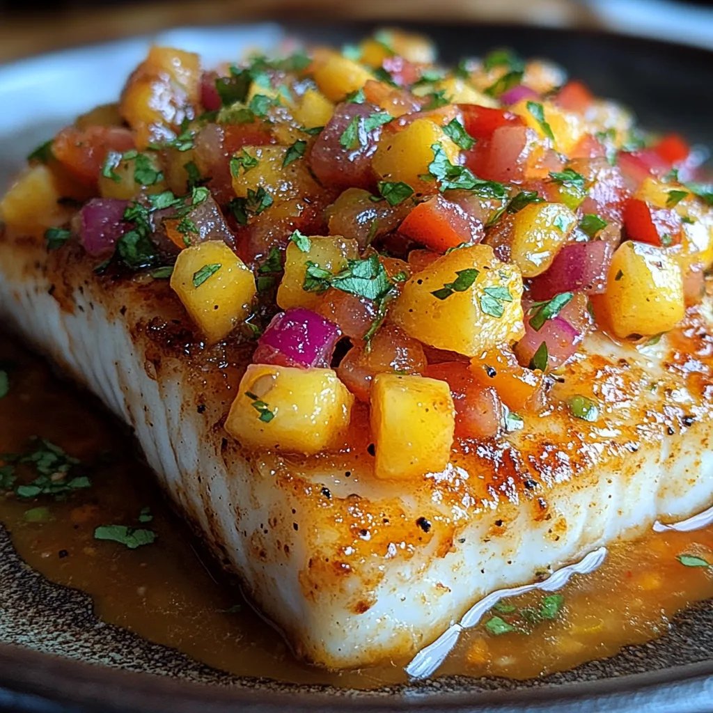 Coconut Crusted Fish w/ Mango Salsa: An Incredible Ultimate Recipe