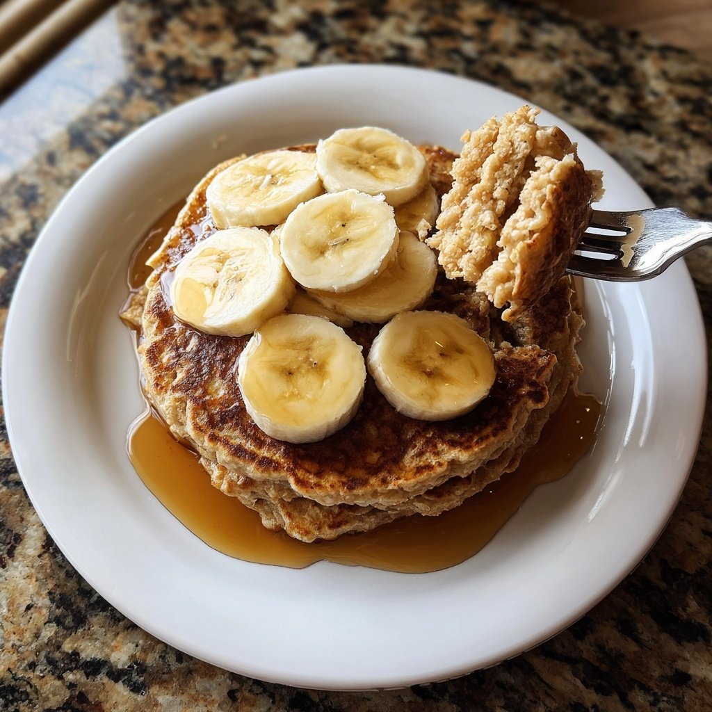 Banana Oatmeal Pancakes Blender Easy