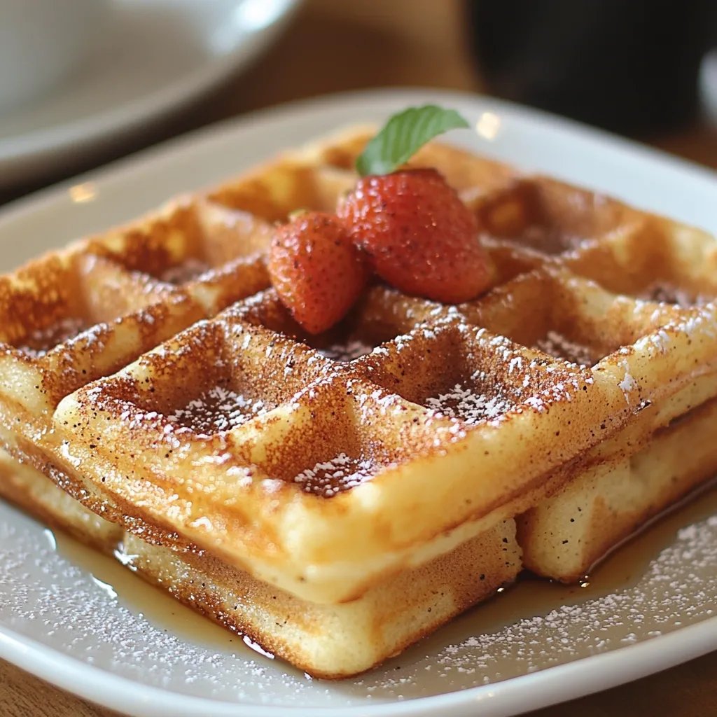 Almond Flour Crispy & Light Waffles: The Ultimate 4-Ingredient Recipe