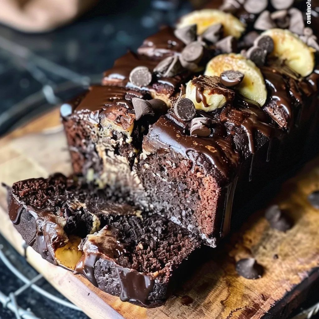 Chocolate Espresso Banana Bread