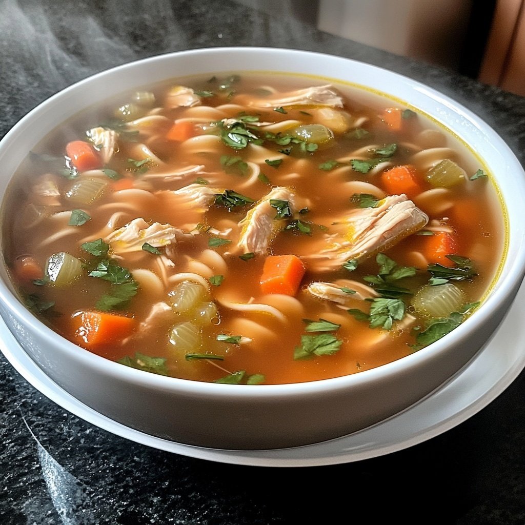 Homemade Chicken Noodle Soup