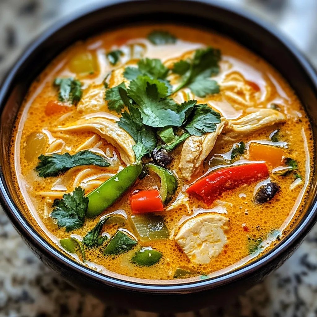 Simple Thai Chicken Soup for Busy Nights