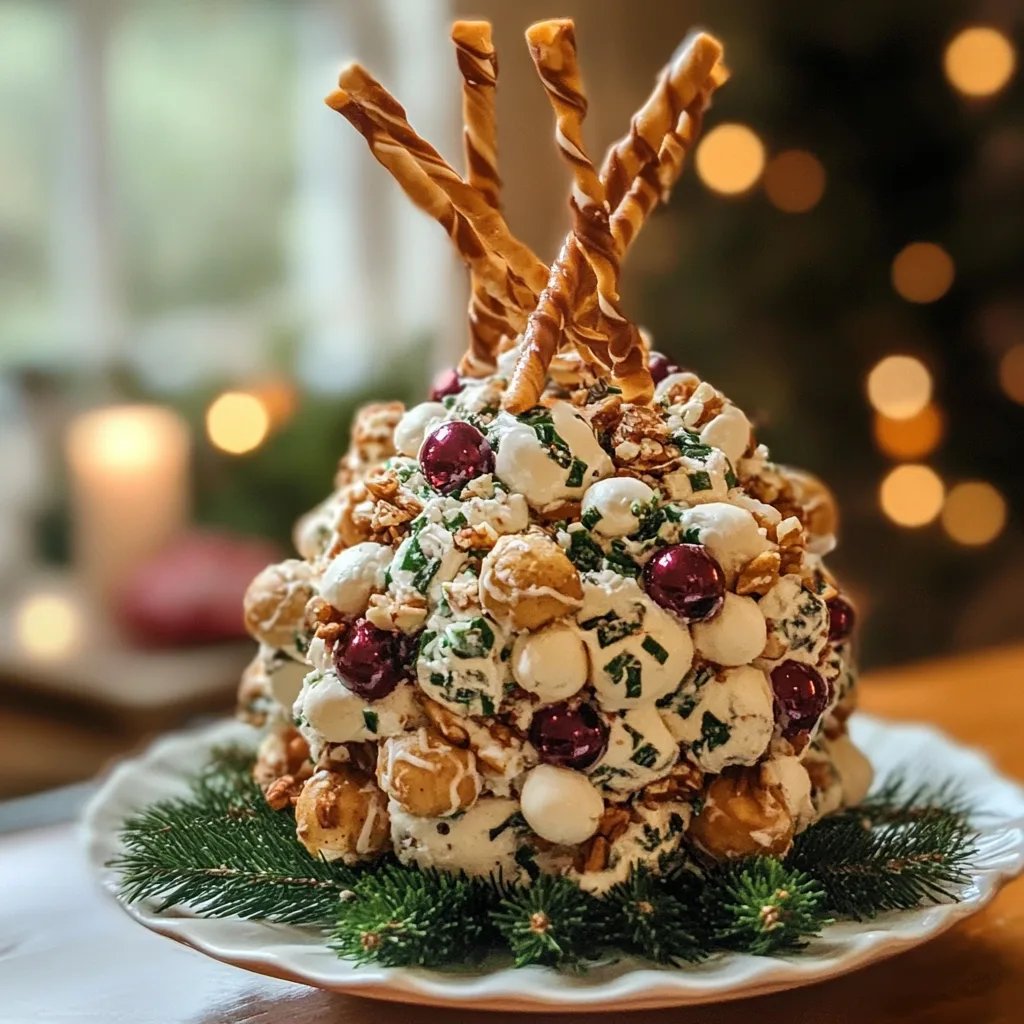 Delicious Christmas Cheese Ball