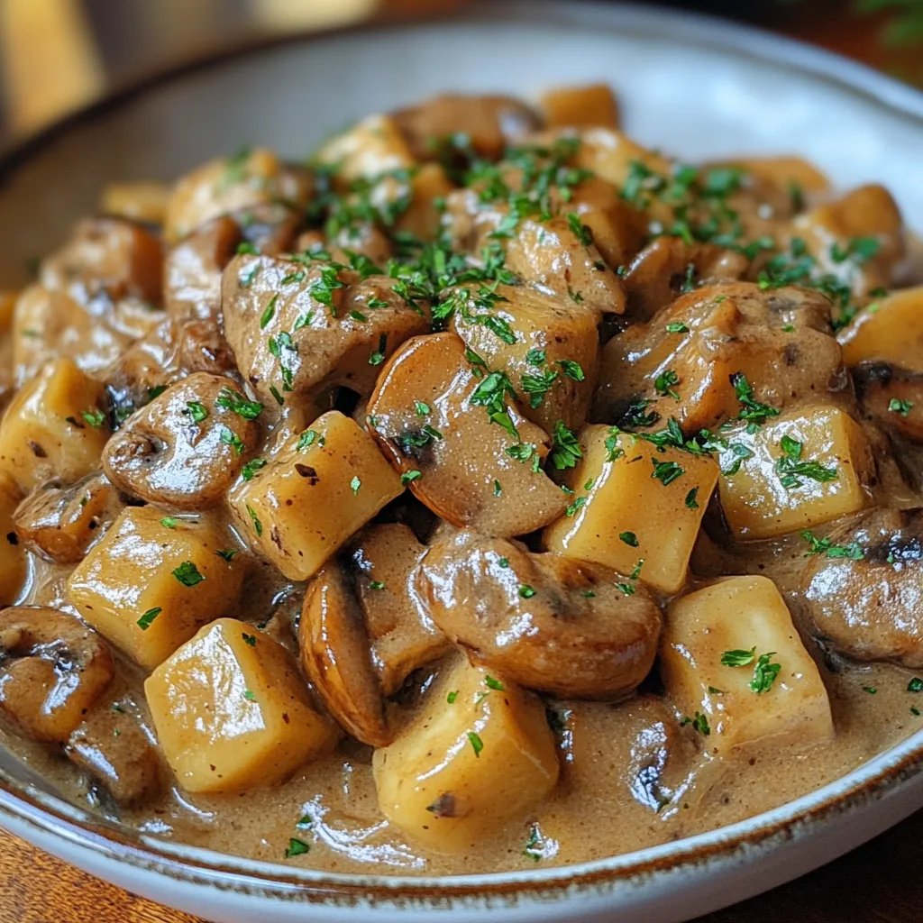 <p>Mushroom and Seitan Stroganoff: An Amazing Ultimate Recipe</p>